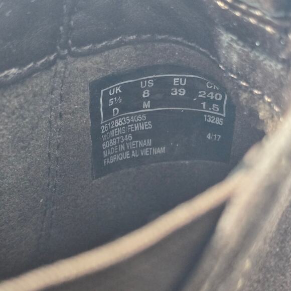 Clarks Maypearl Daisy Ankle Booties Dark Chocolate Brown Size 8 - Picture 8 of 8